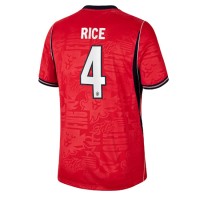 Stroje piłkarskie Anglia Declan Rice #4 Koszulka Wyjazdowej MŚ 2026 Krótki Rękaw